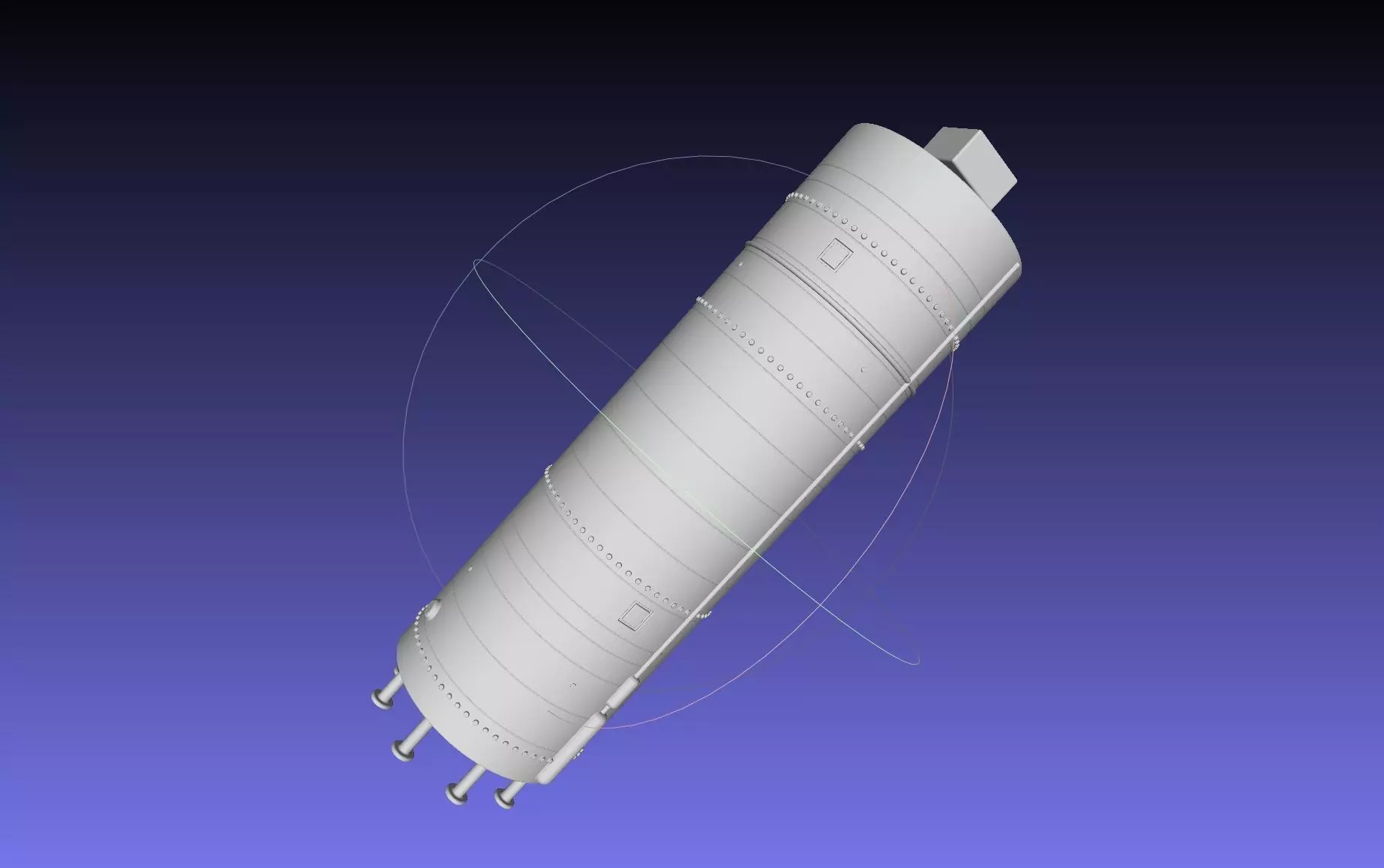 Space X Starship Experimental Prototypes Rough Printable Model 3D print model_0