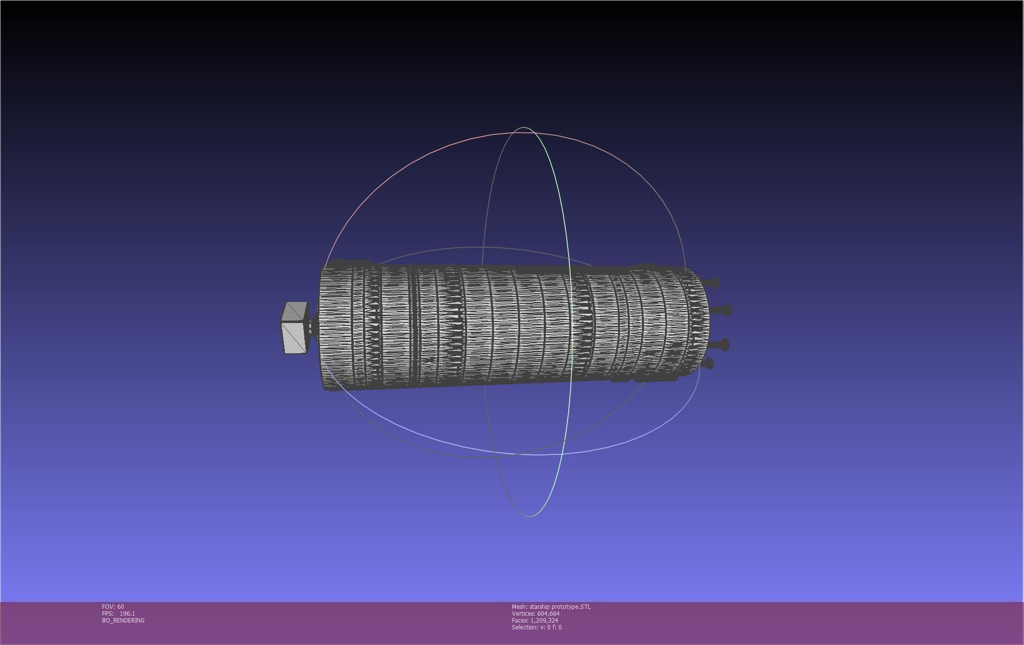 Space X Starship Experimental Prototypes Rough Printable Model 3D print model_74
