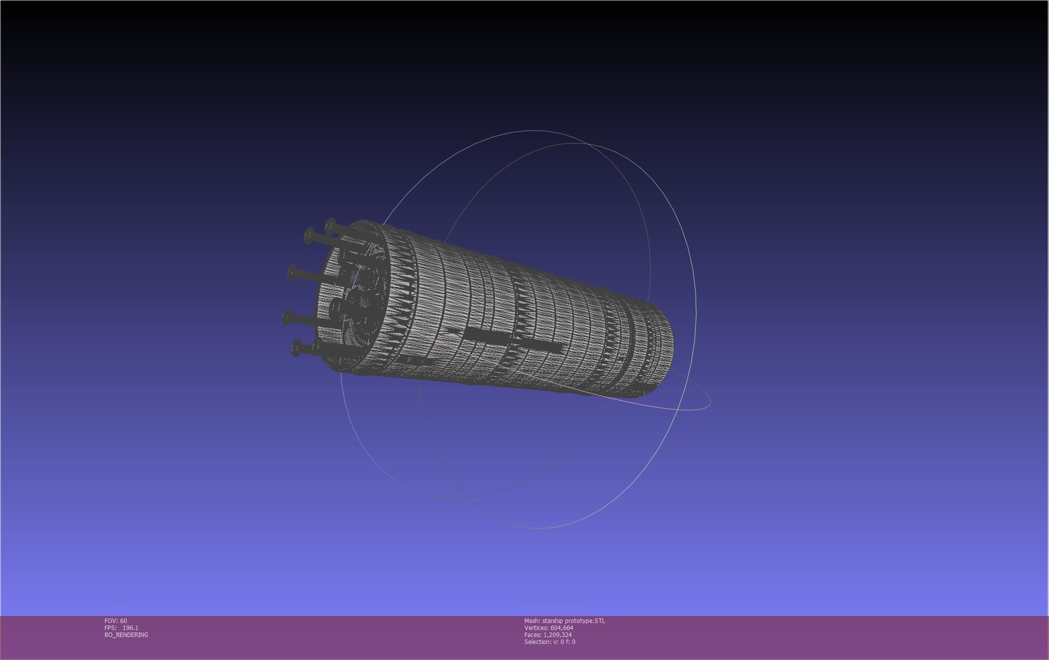 Space X Starship Experimental Prototypes Rough Printable Model 3D print model_97