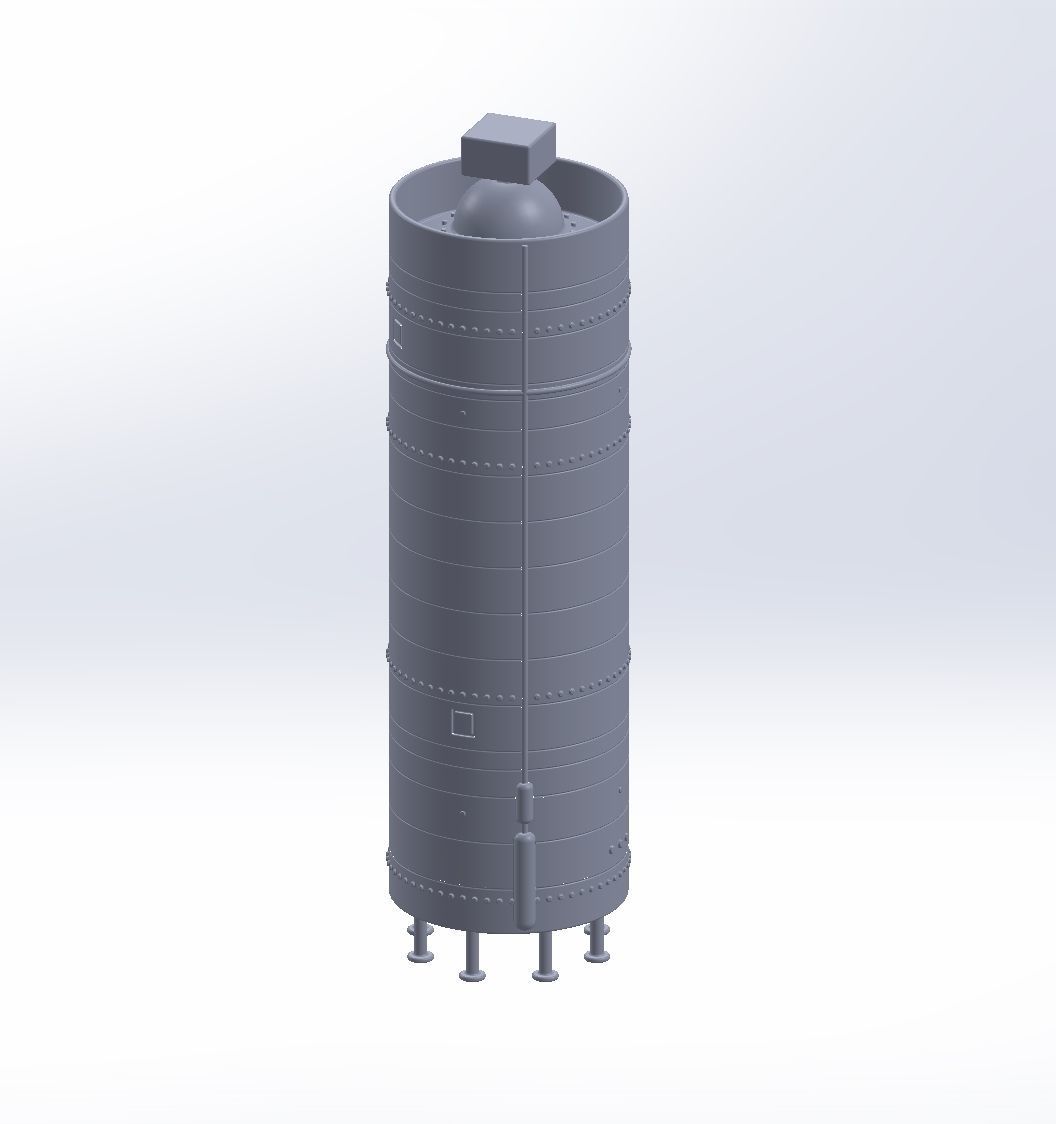 Space X Starship Experimental Prototypes Rough Printable Model 3D print model_4