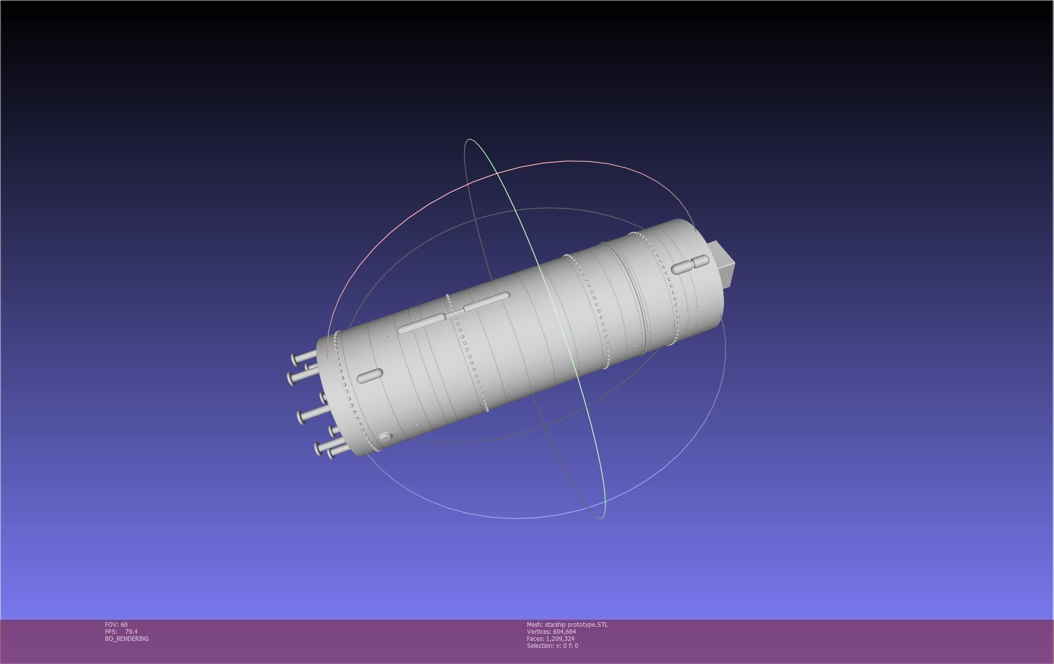Space X Starship Experimental Prototypes Rough Printable Model 3D print model_18