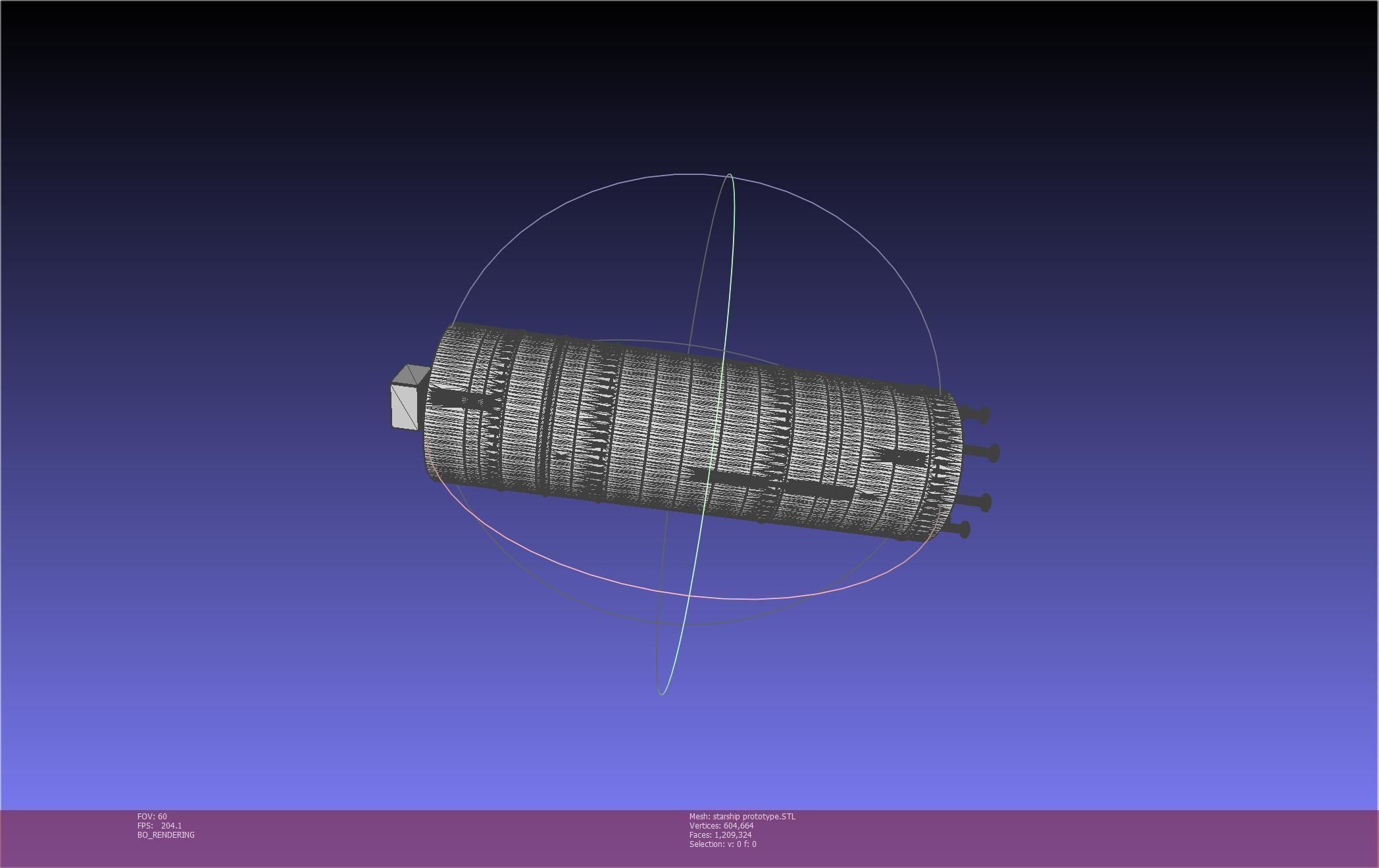 Space X Starship Experimental Prototypes Rough Printable Model 3D print model_84