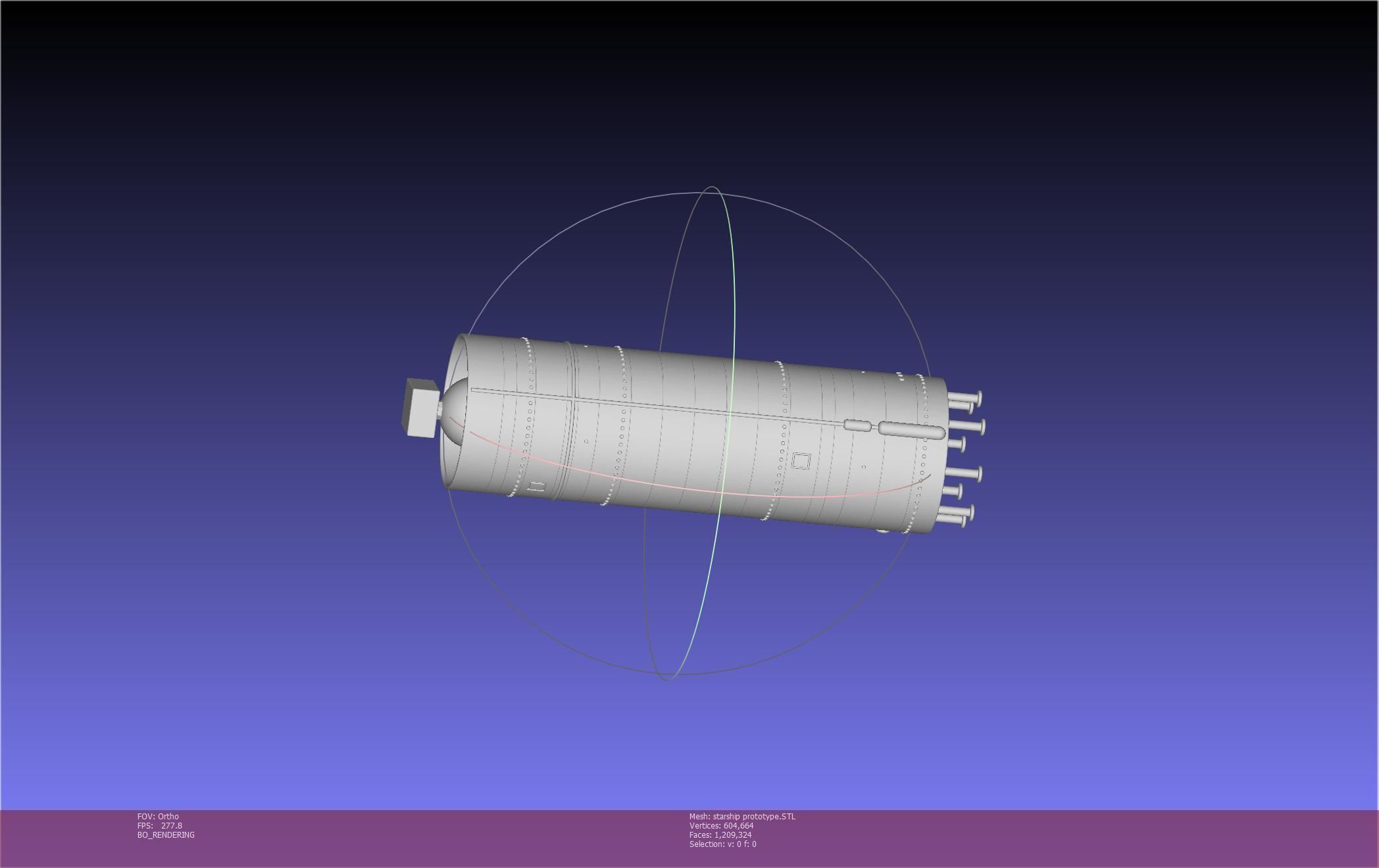 Space X Starship Experimental Prototypes Rough Printable Model 3D print model_120