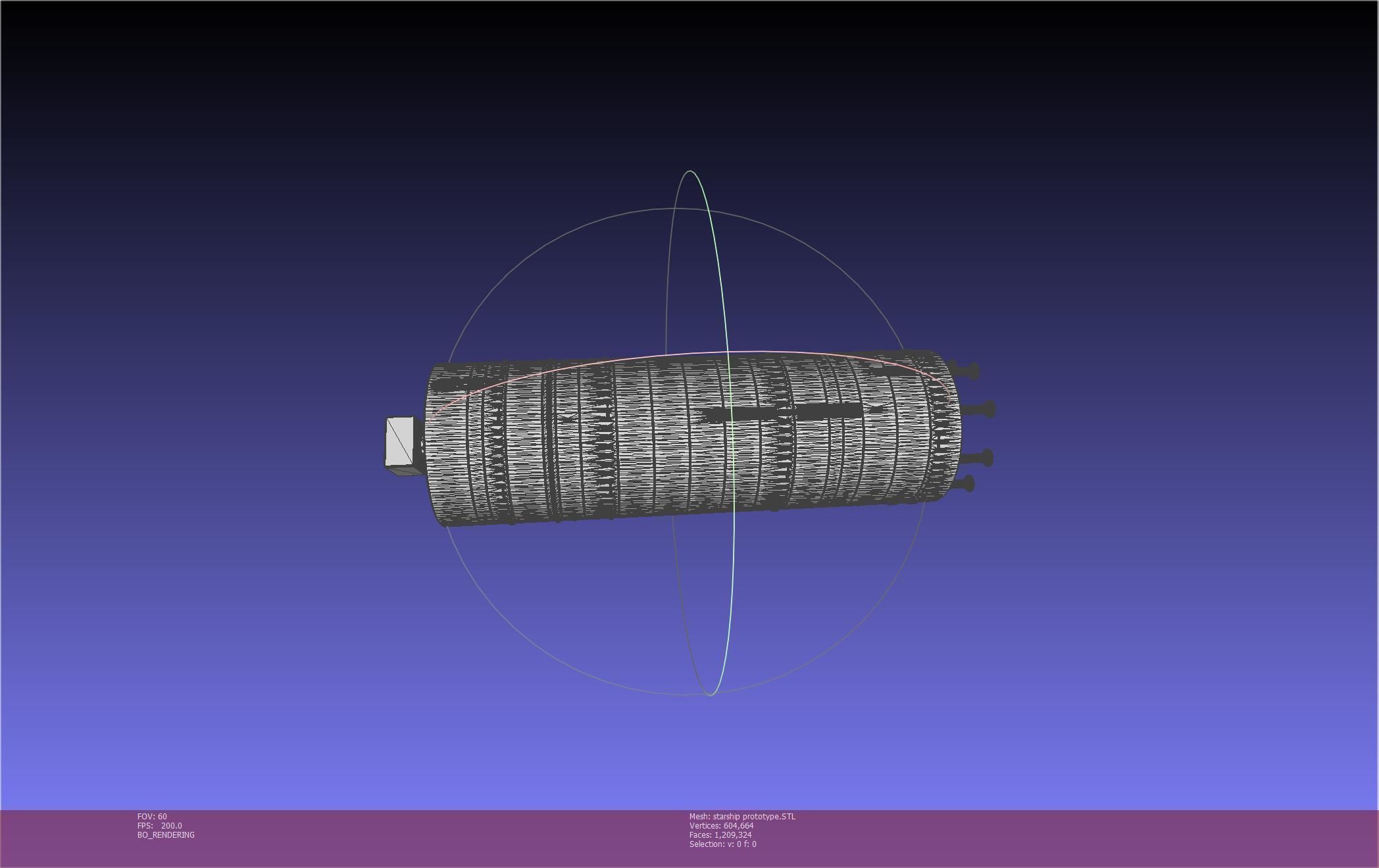 Space X Starship Experimental Prototypes Rough Printable Model 3D print model_78