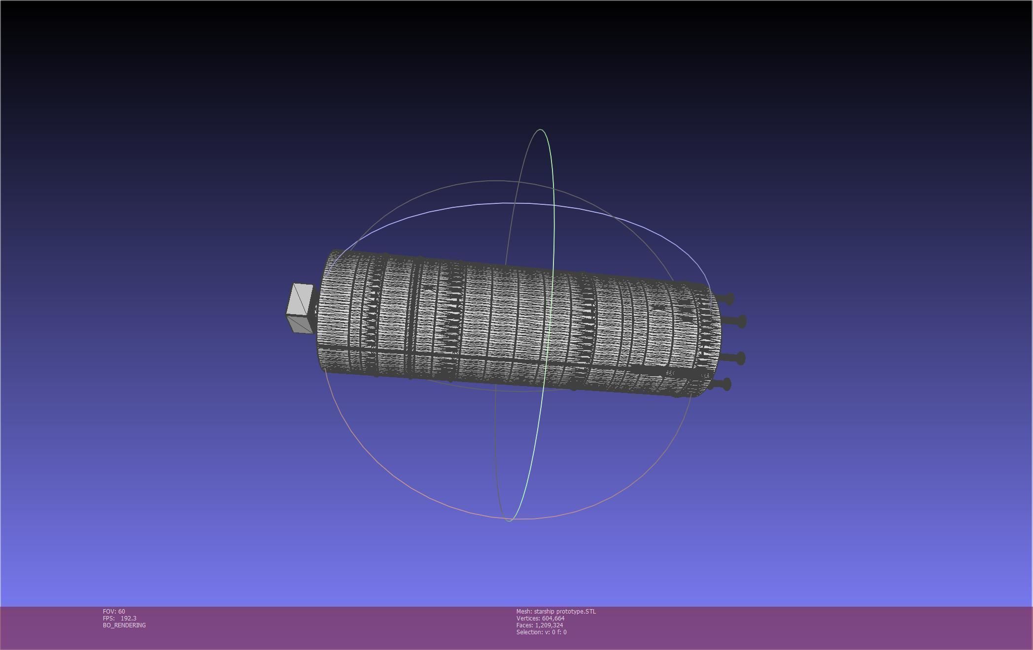 Space X Starship Experimental Prototypes Rough Printable Model 3D print model_76