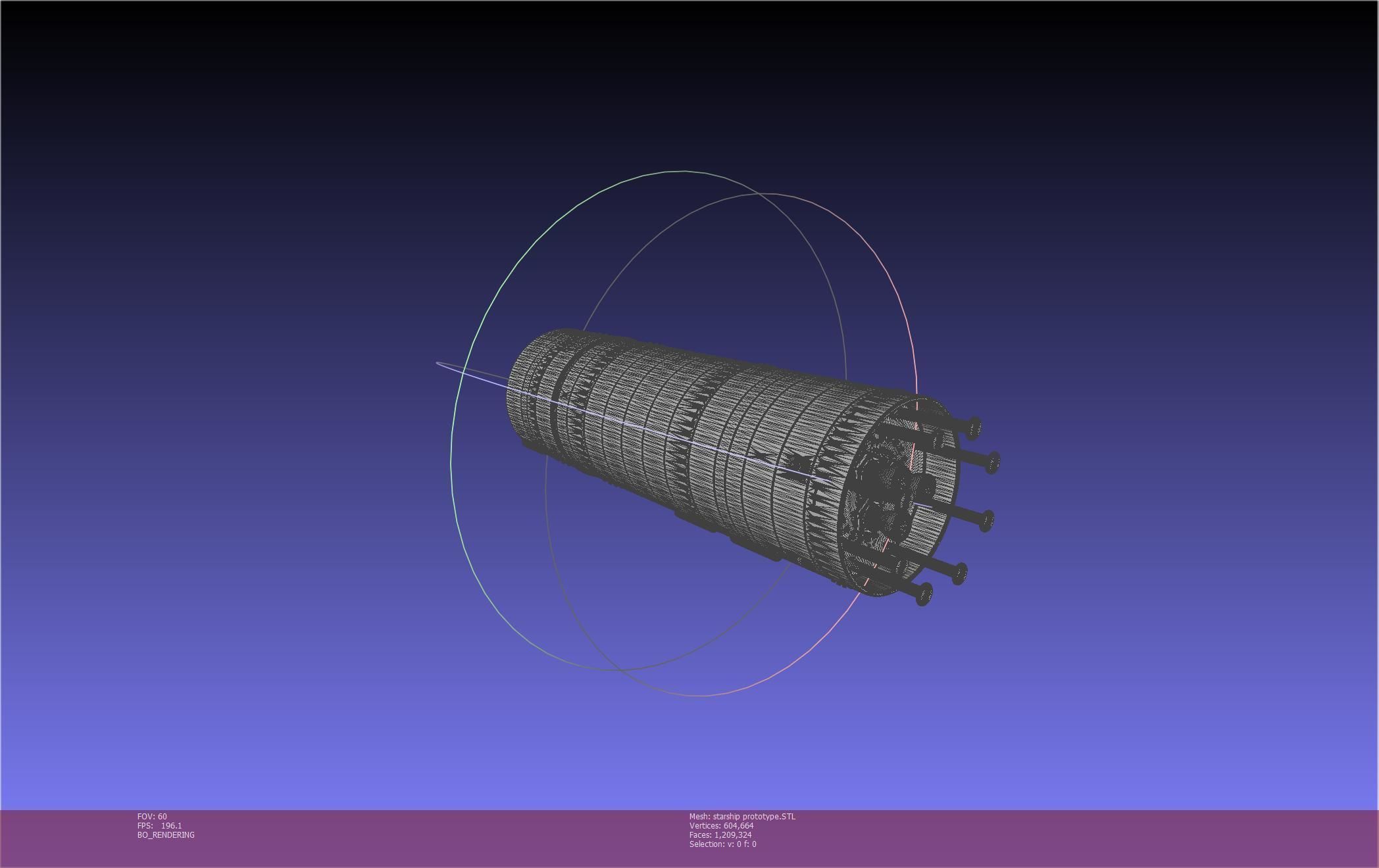 Space X Starship Experimental Prototypes Rough Printable Model 3D print model_94