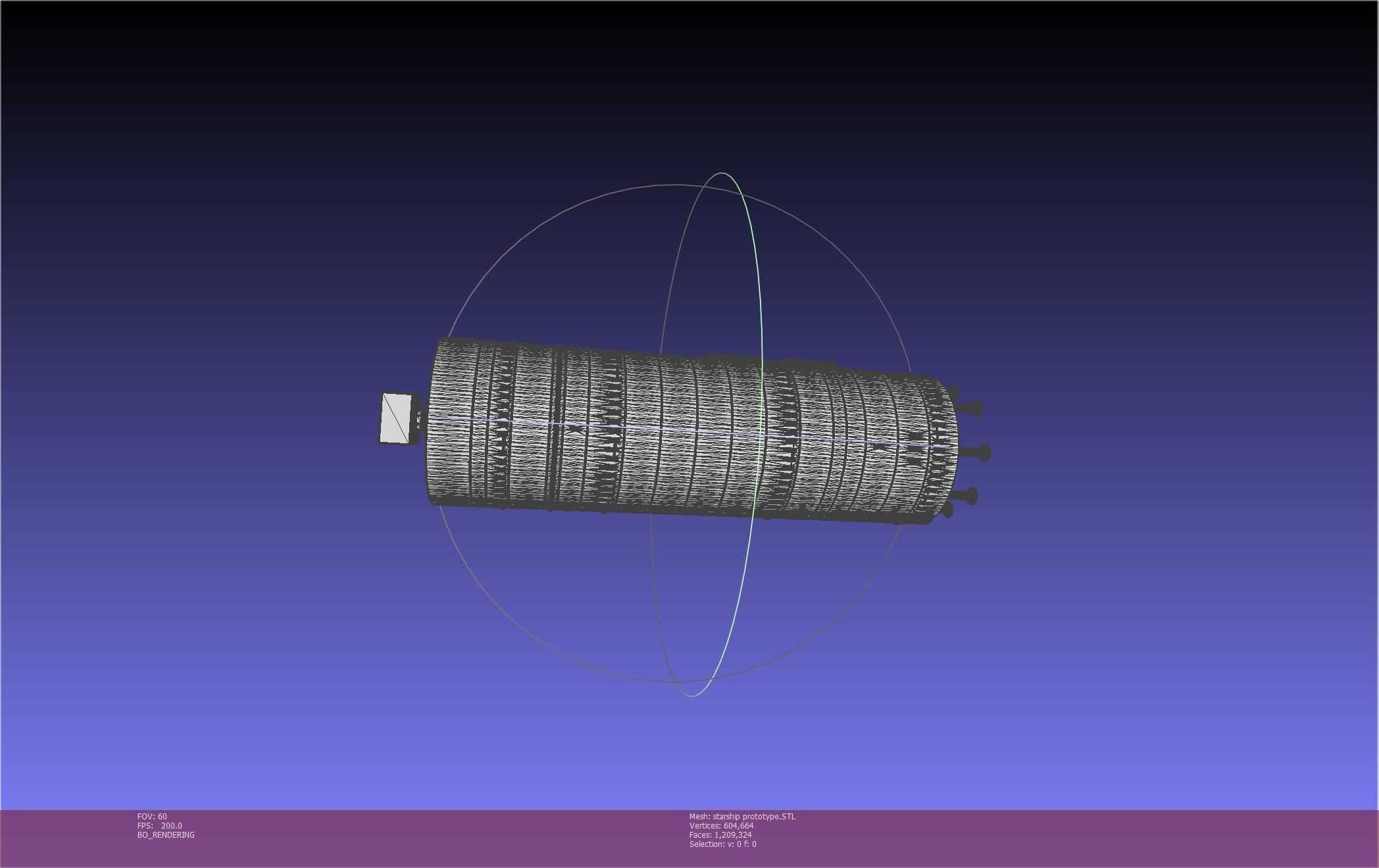 Space X Starship Experimental Prototypes Rough Printable Model 3D print model_82