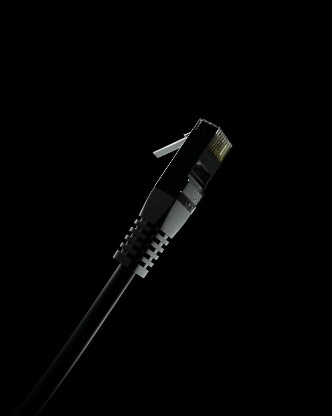 Cable plugs Volume 1 3D model_4