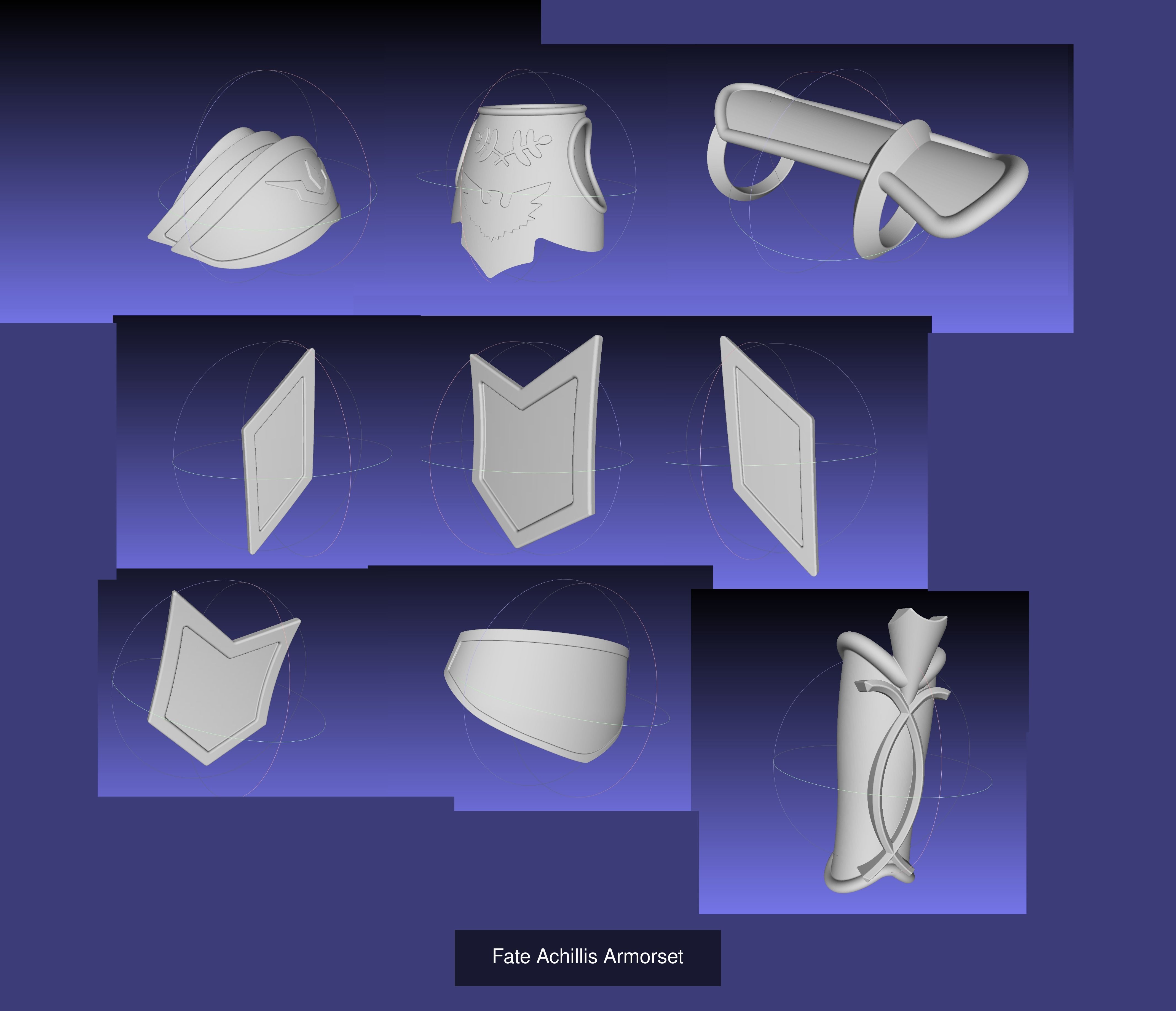 Fate Series Printable Model Collection _15