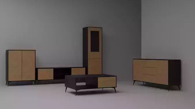 Modern living room furniture set Boho