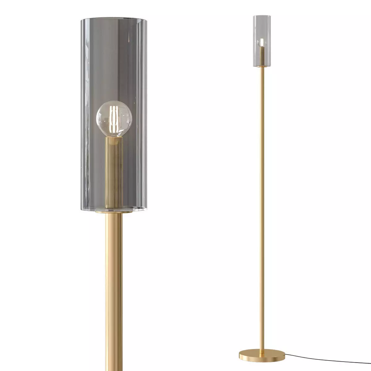 Vinsta - floorlamp 3D model_0