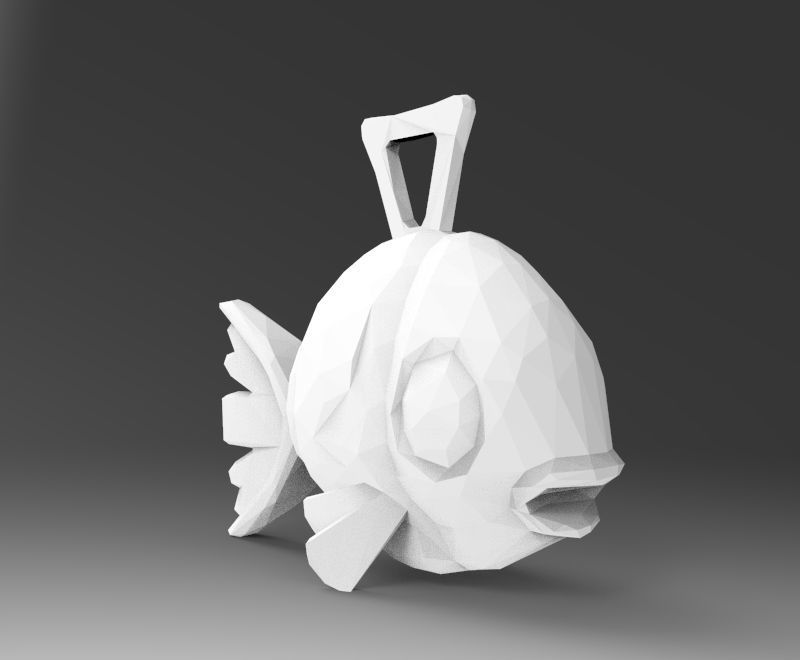 Milotic pokemon statue 3D print model_4