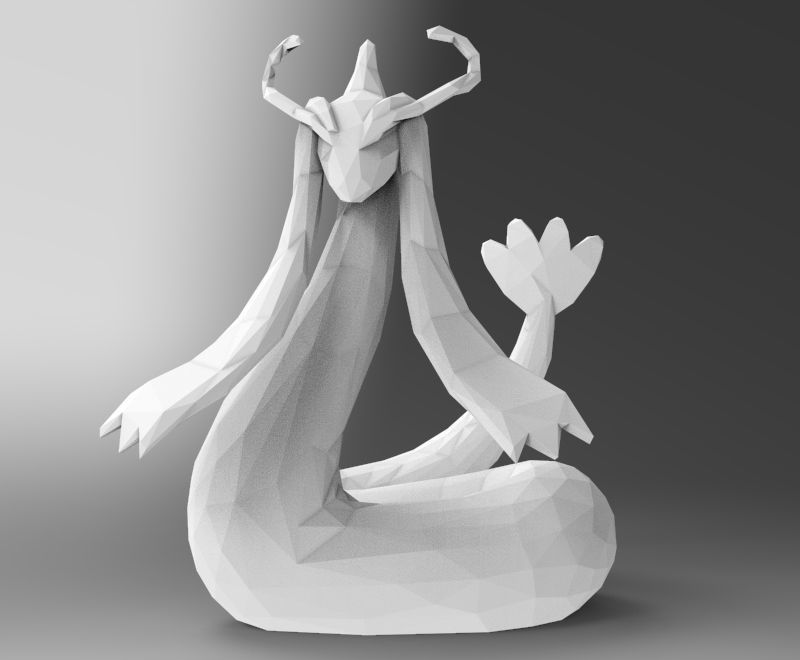 Milotic pokemon statue 3D print model_1