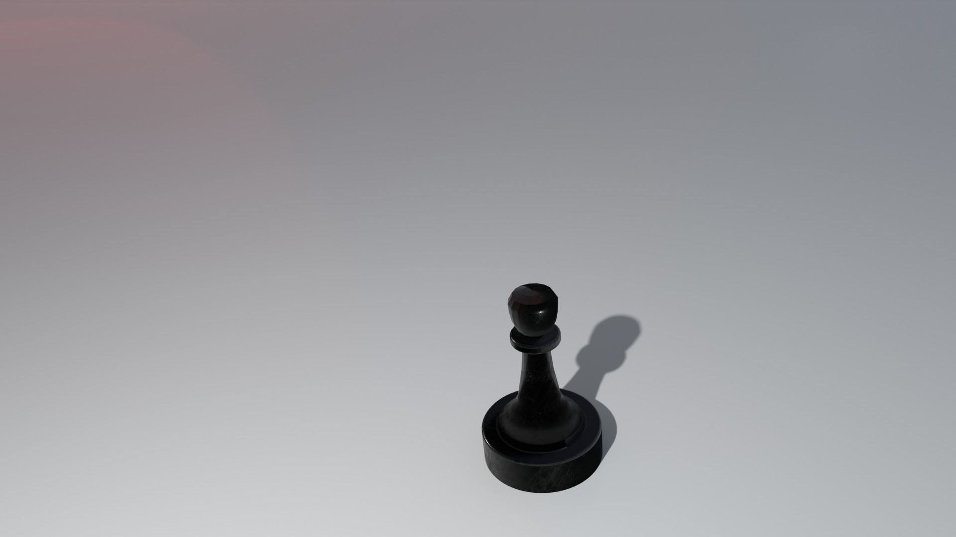 Chessboard Game  Low-poly 3D model_14