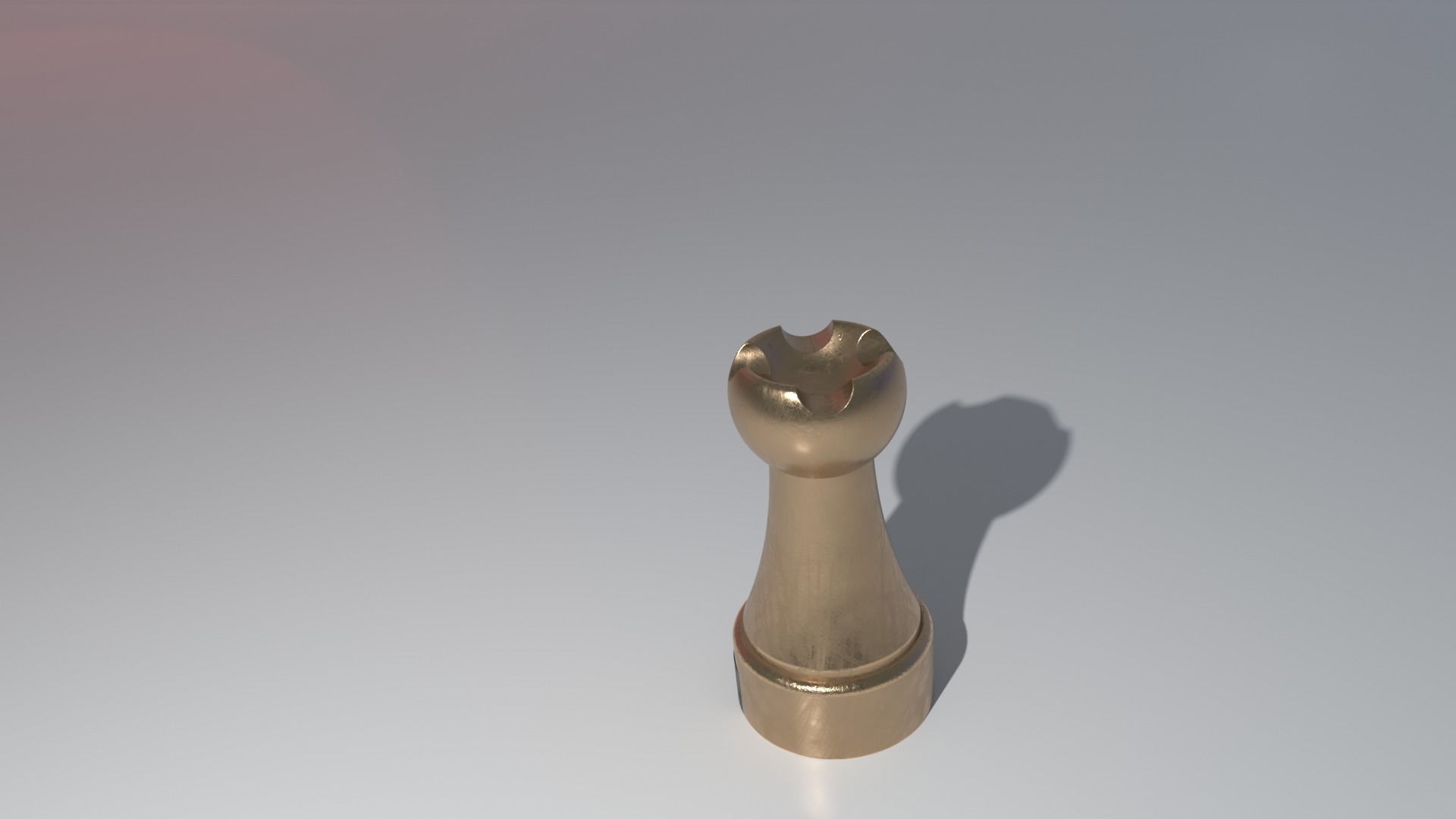 Chessboard Game  Low-poly 3D model_9