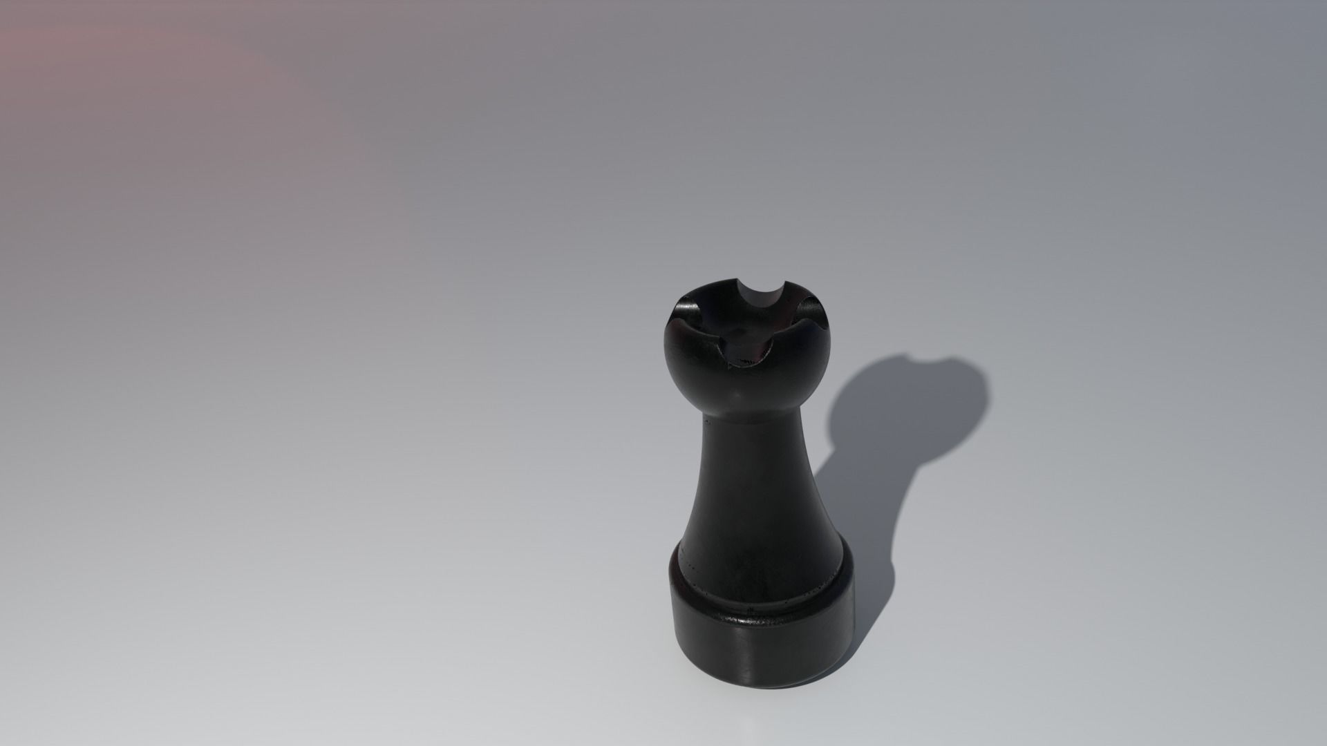 Chessboard Game  Low-poly 3D model_8