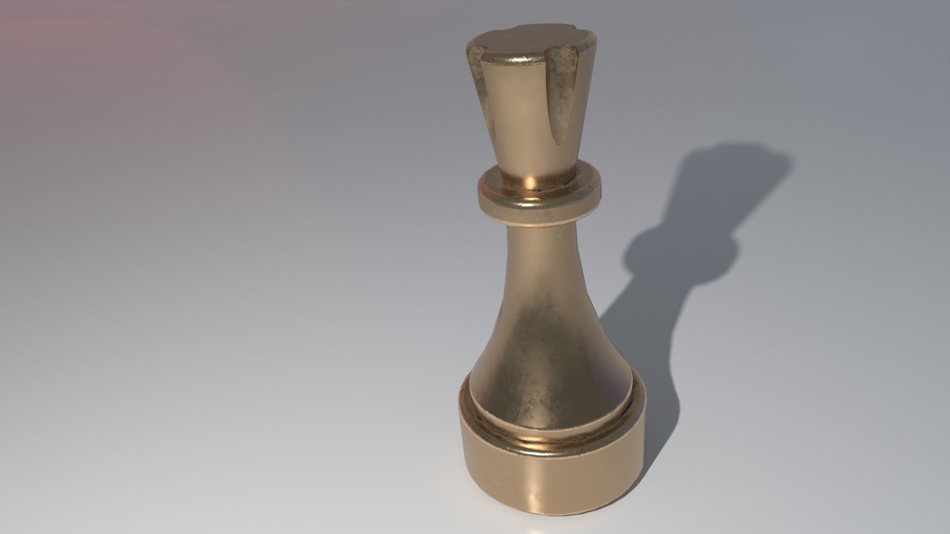 Chessboard Game  Low-poly 3D model_7