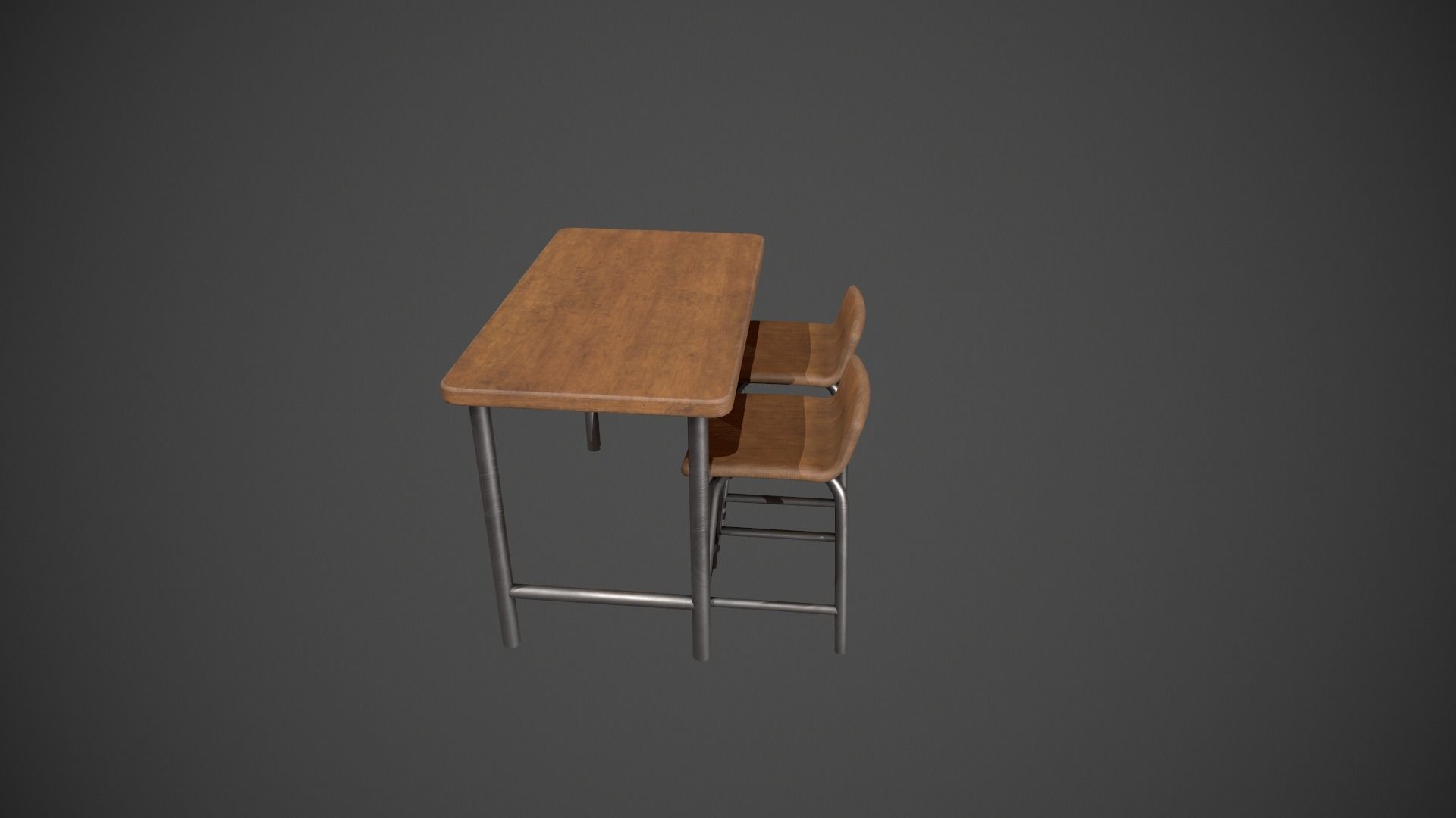 Breakfast Bar - Texture Variations  Low-poly 3D model_86