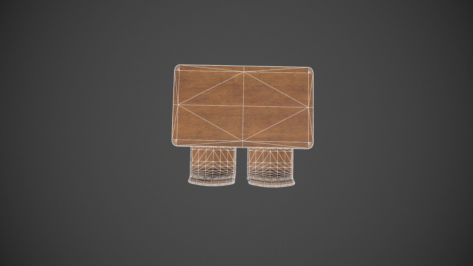 Breakfast Bar - Texture Variations  Low-poly 3D model_99