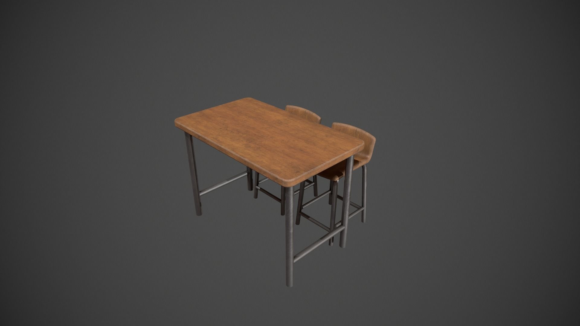 Breakfast Bar - Texture Variations  Low-poly 3D model_85