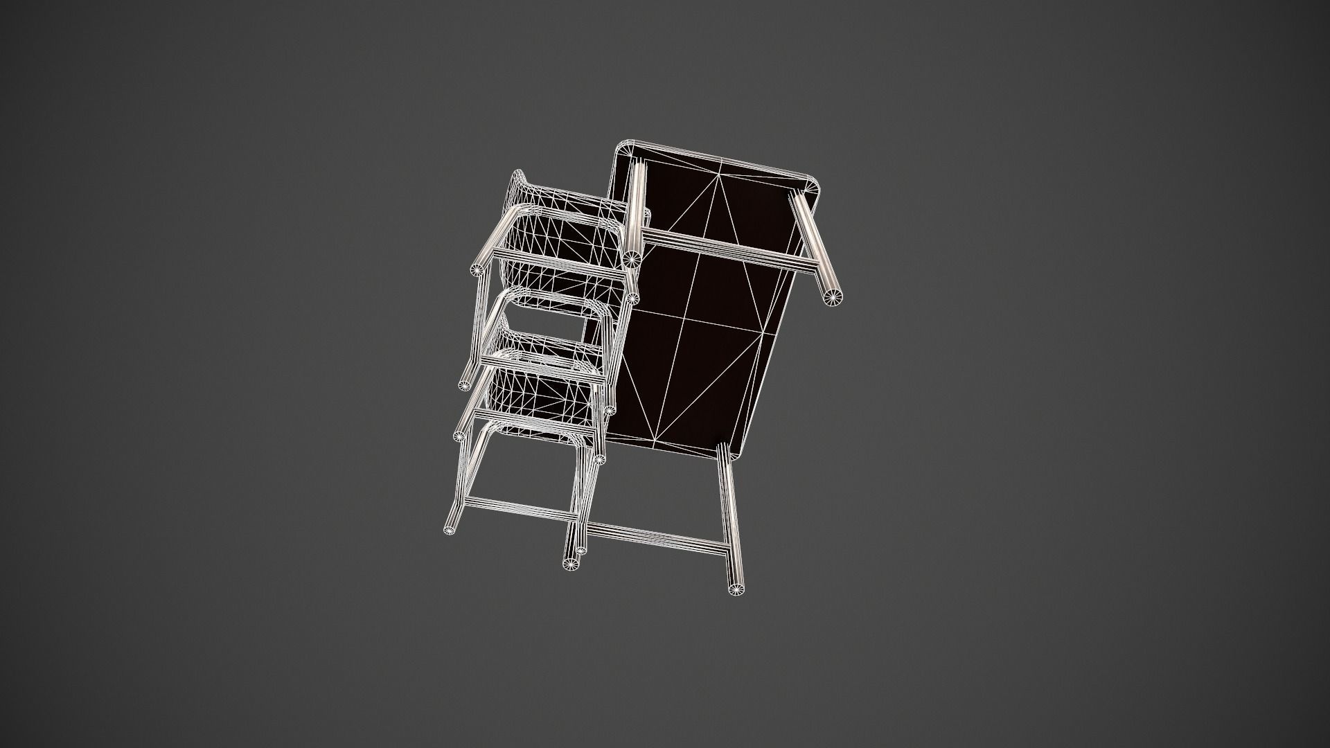 Breakfast Bar - Texture Variations  Low-poly 3D model_62