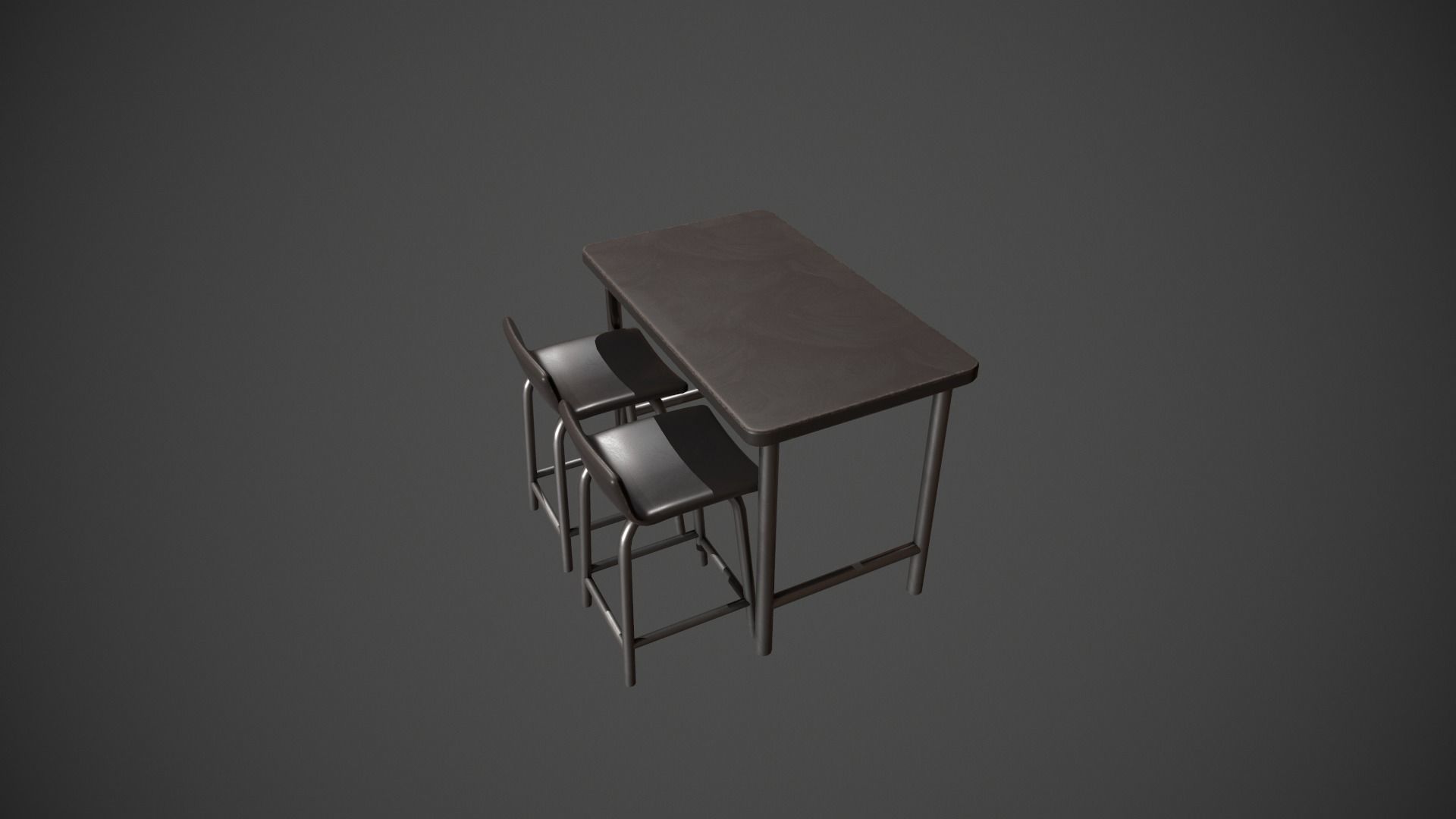 Breakfast Bar - Texture Variations  Low-poly 3D model_30