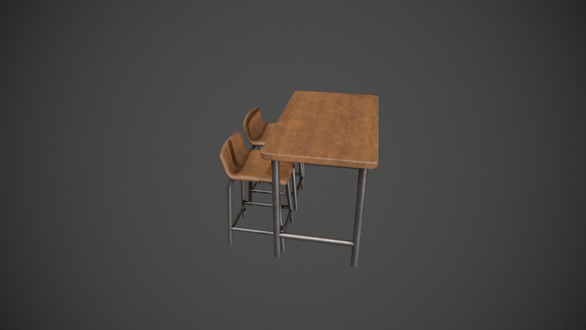 Breakfast Bar - Texture Variations  Low-poly 3D model_82
