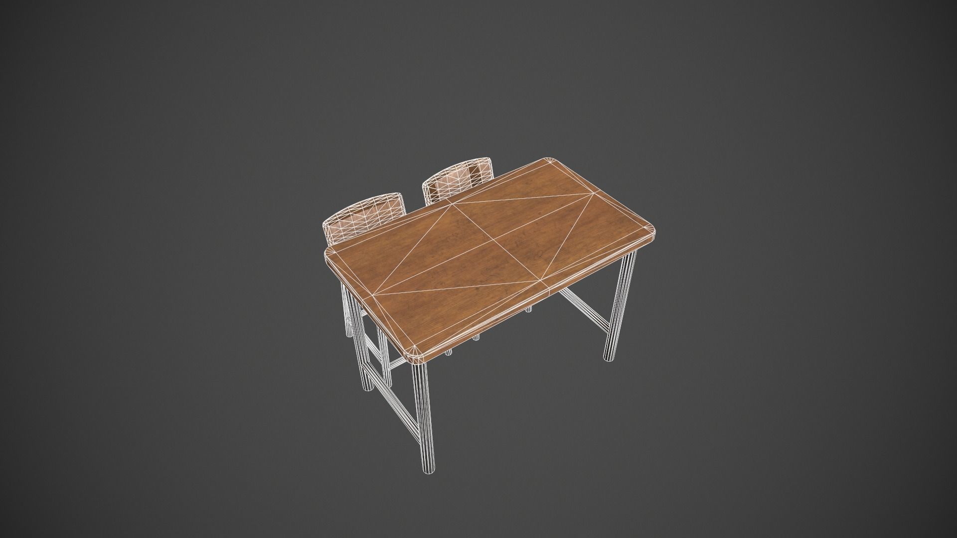 Breakfast Bar - Texture Variations  Low-poly 3D model_92