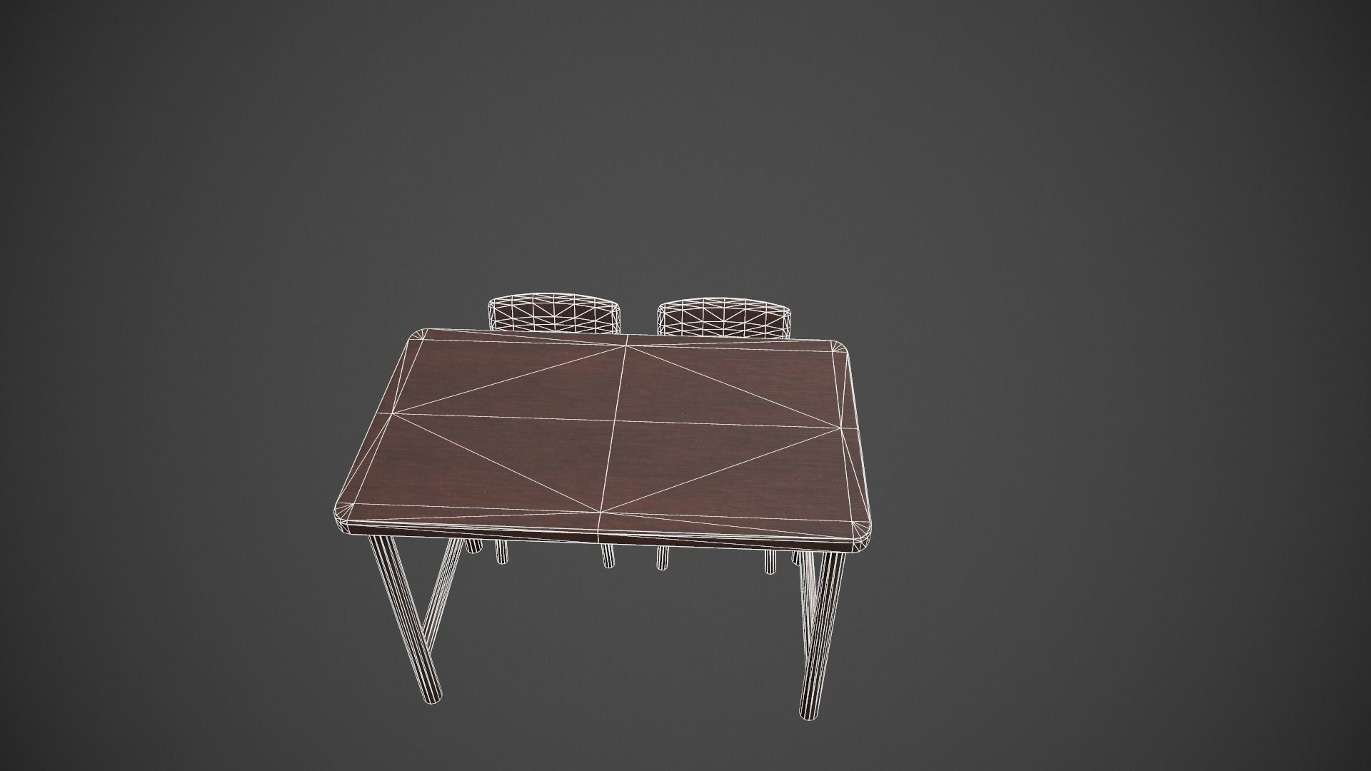 Breakfast Bar - Texture Variations  Low-poly 3D model_59