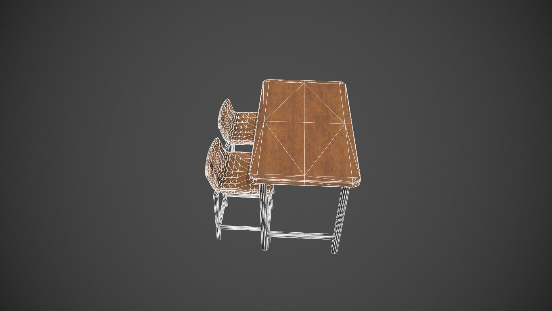 Breakfast Bar - Texture Variations  Low-poly 3D model_91