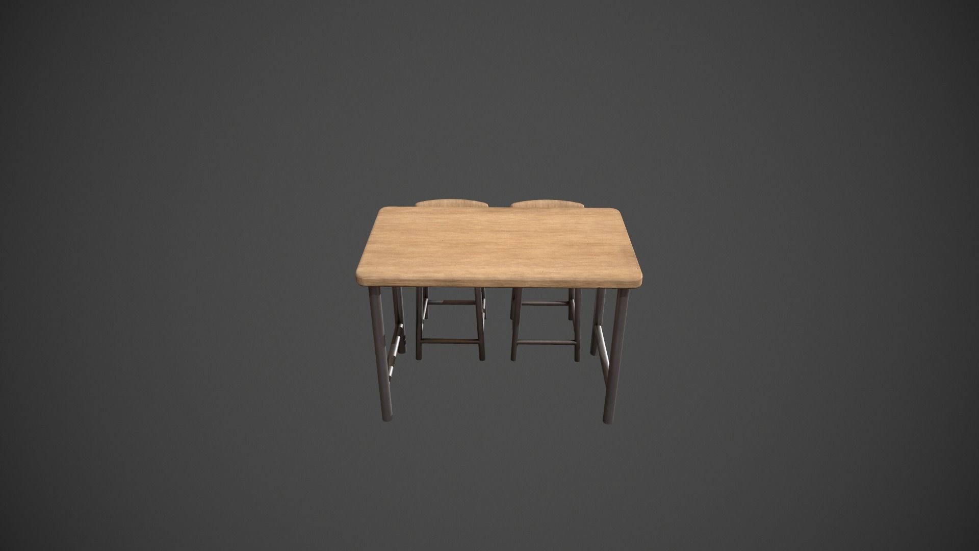 Breakfast Bar - Texture Variations  Low-poly 3D model_18