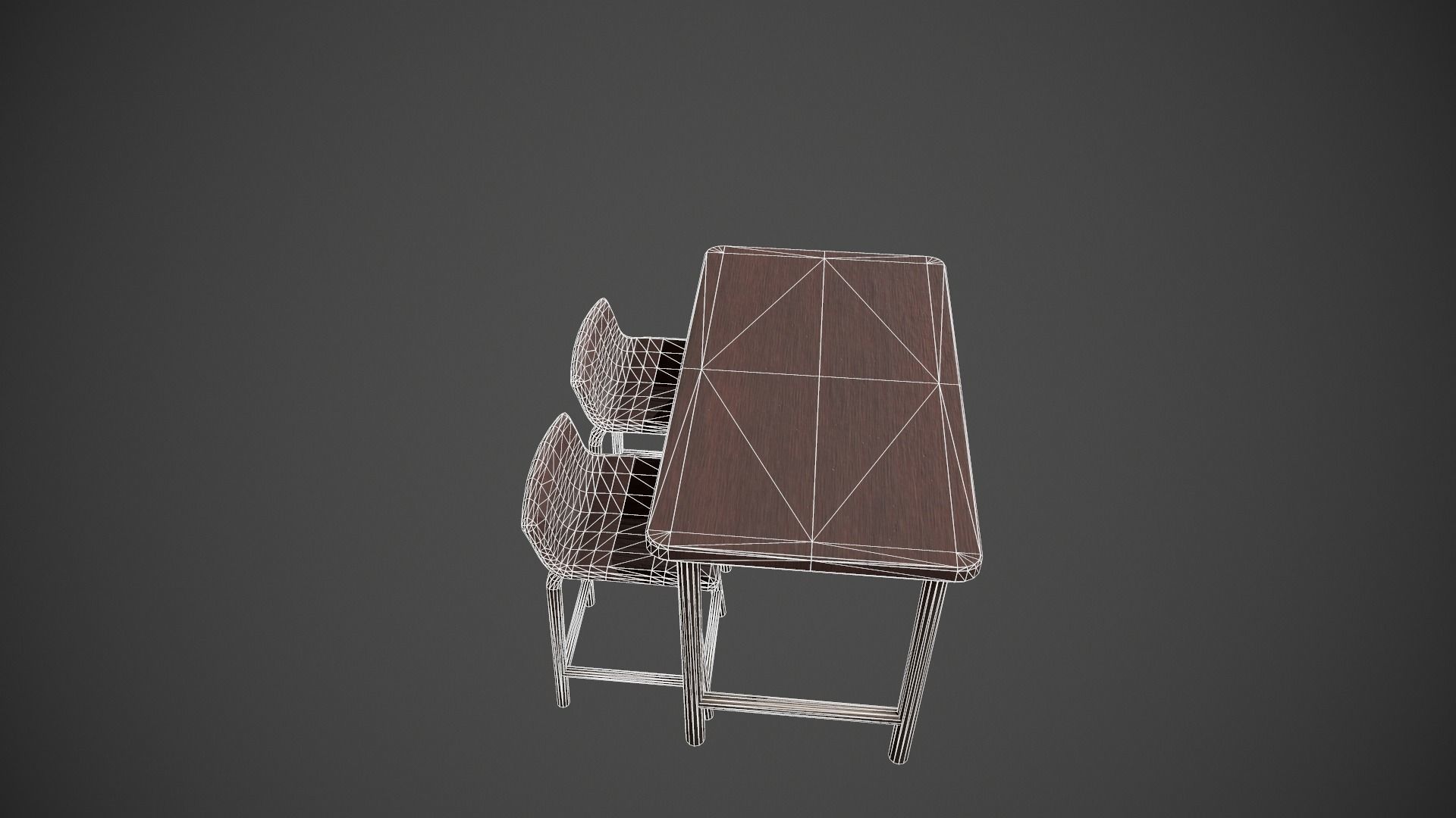 Breakfast Bar - Texture Variations  Low-poly 3D model_60