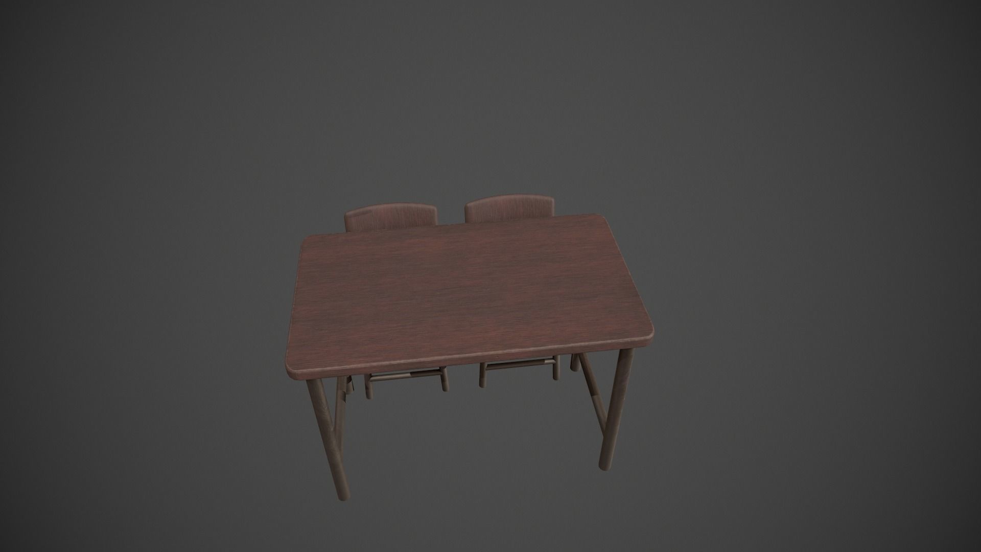 Breakfast Bar - Texture Variations  Low-poly 3D model_52