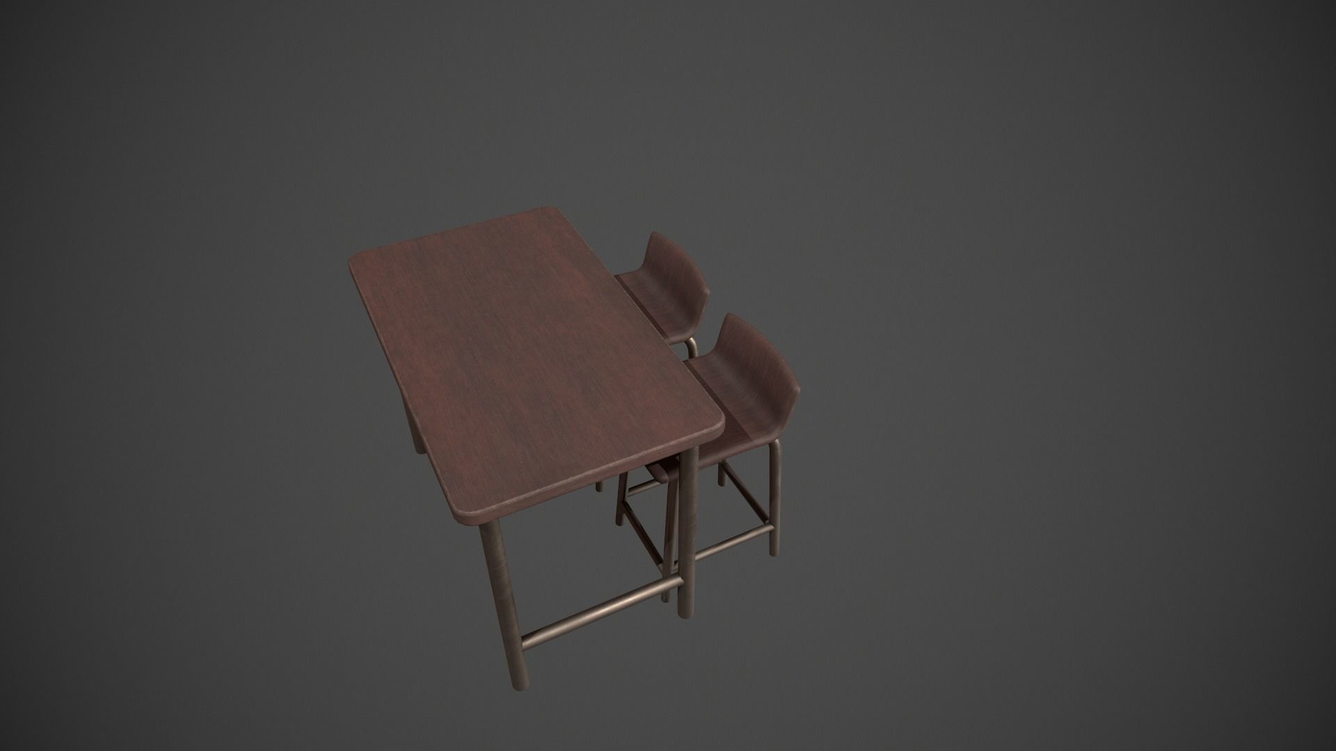 Breakfast Bar - Texture Variations  Low-poly 3D model_51