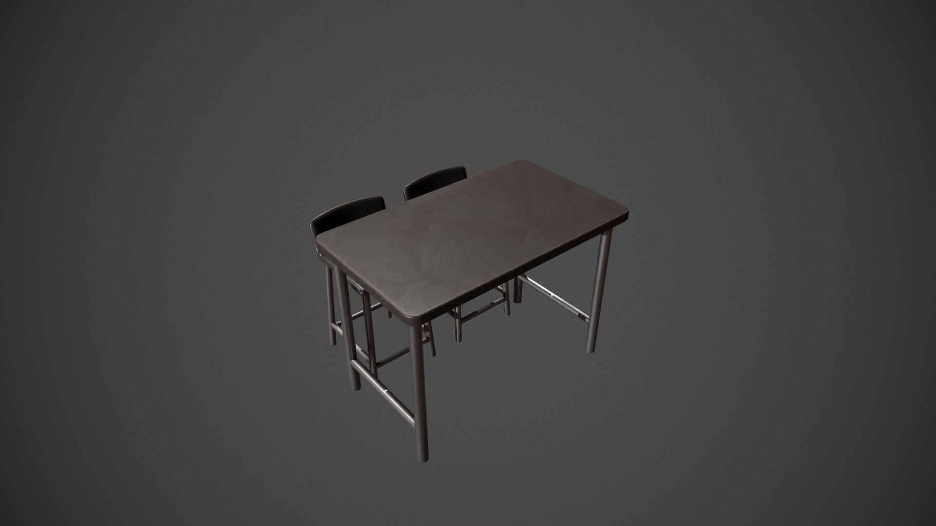Breakfast Bar - Texture Variations  Low-poly 3D model_32