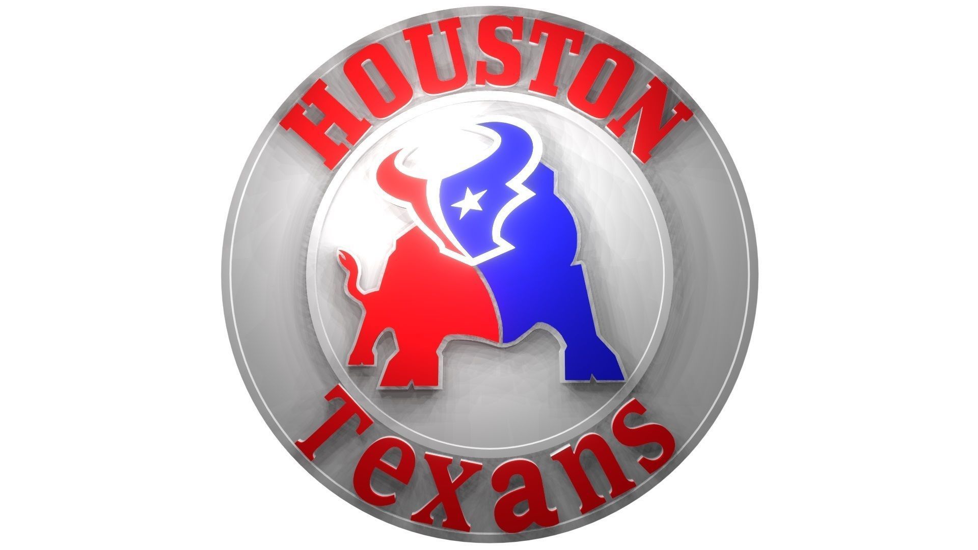 Texans disc 1 3D model_3