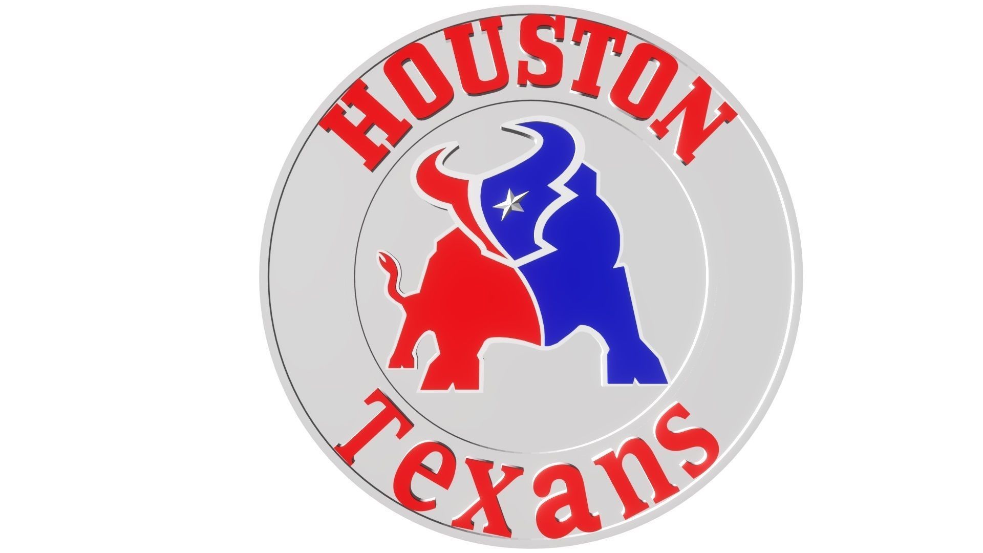 Texans disc 1 3D model_1