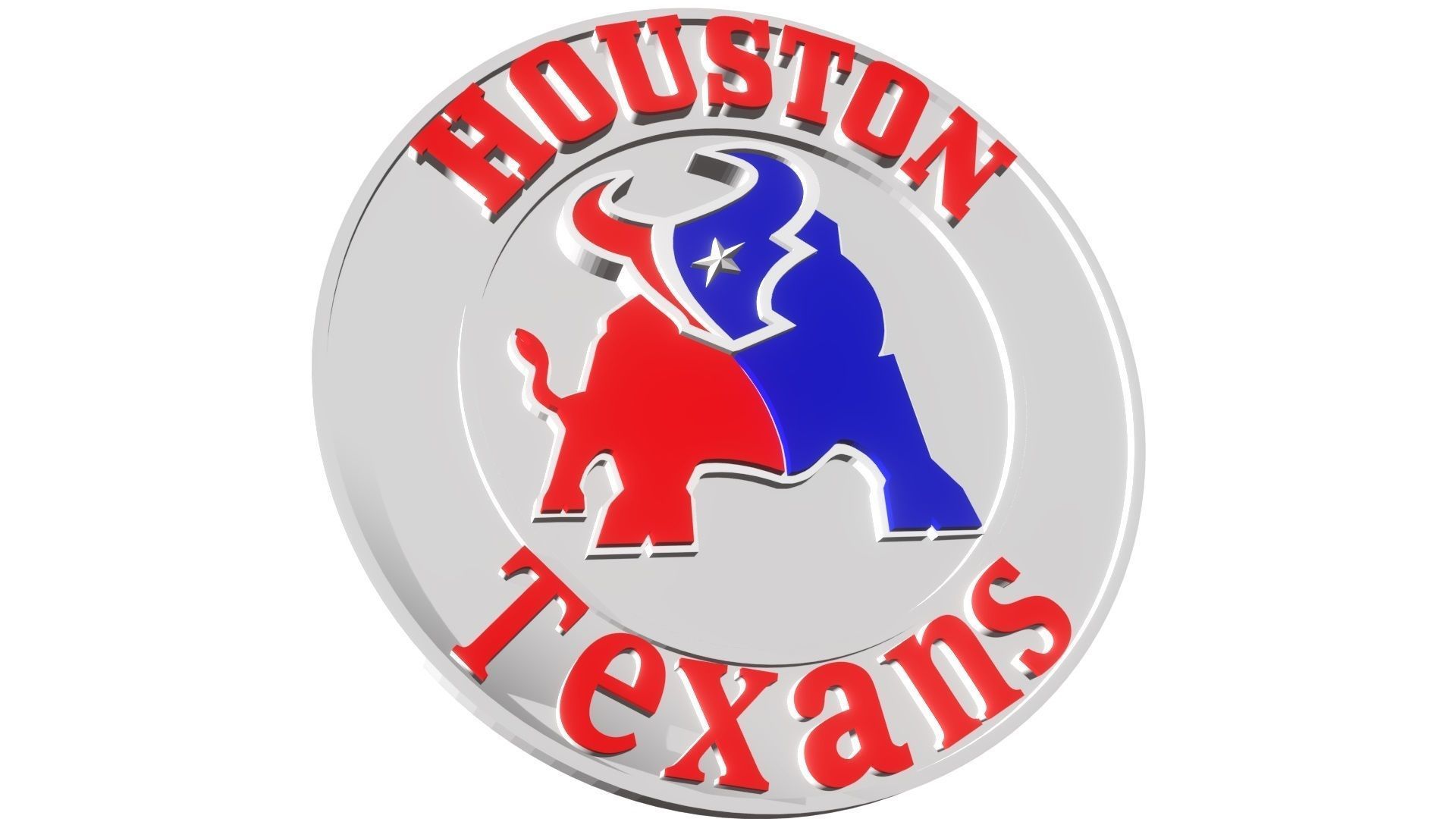 Texans disc 1 3D model_2