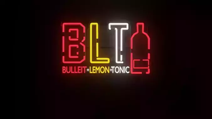 Neon 3D Model 2 - BTL