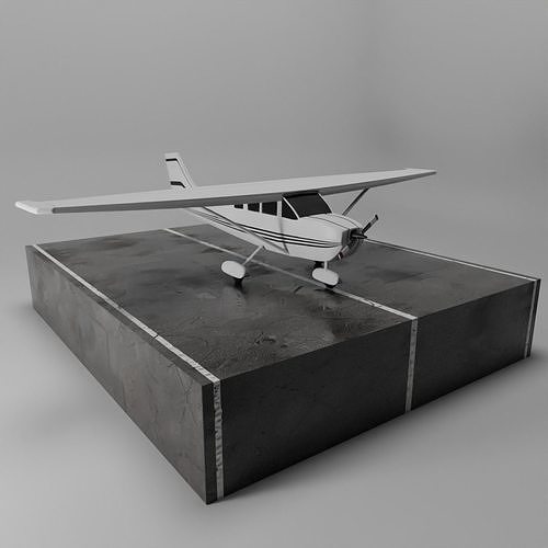 Cessna 172 Skyhawk 3D model