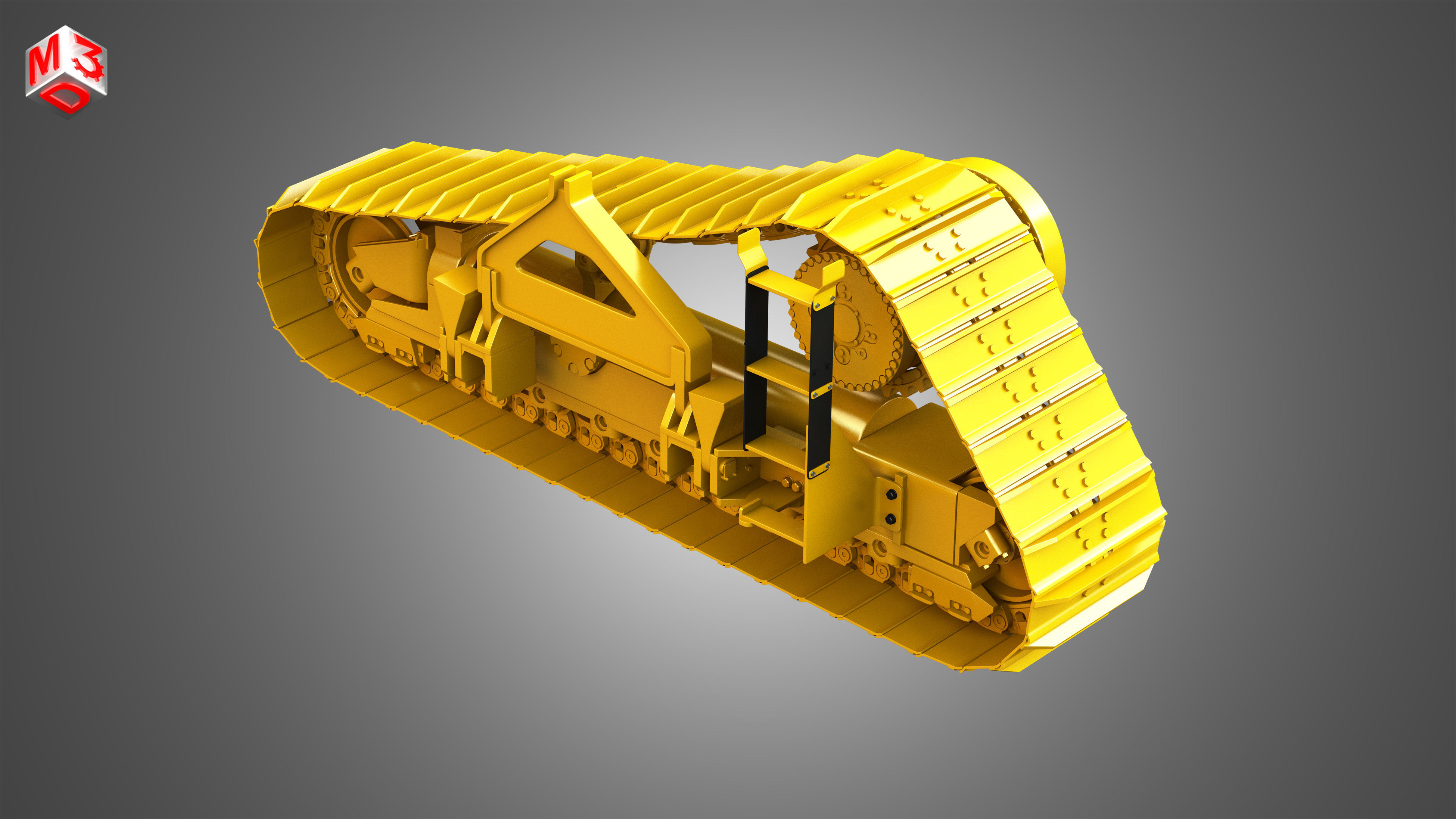 Crawler System - PL83 Pipelayer 3D model_7