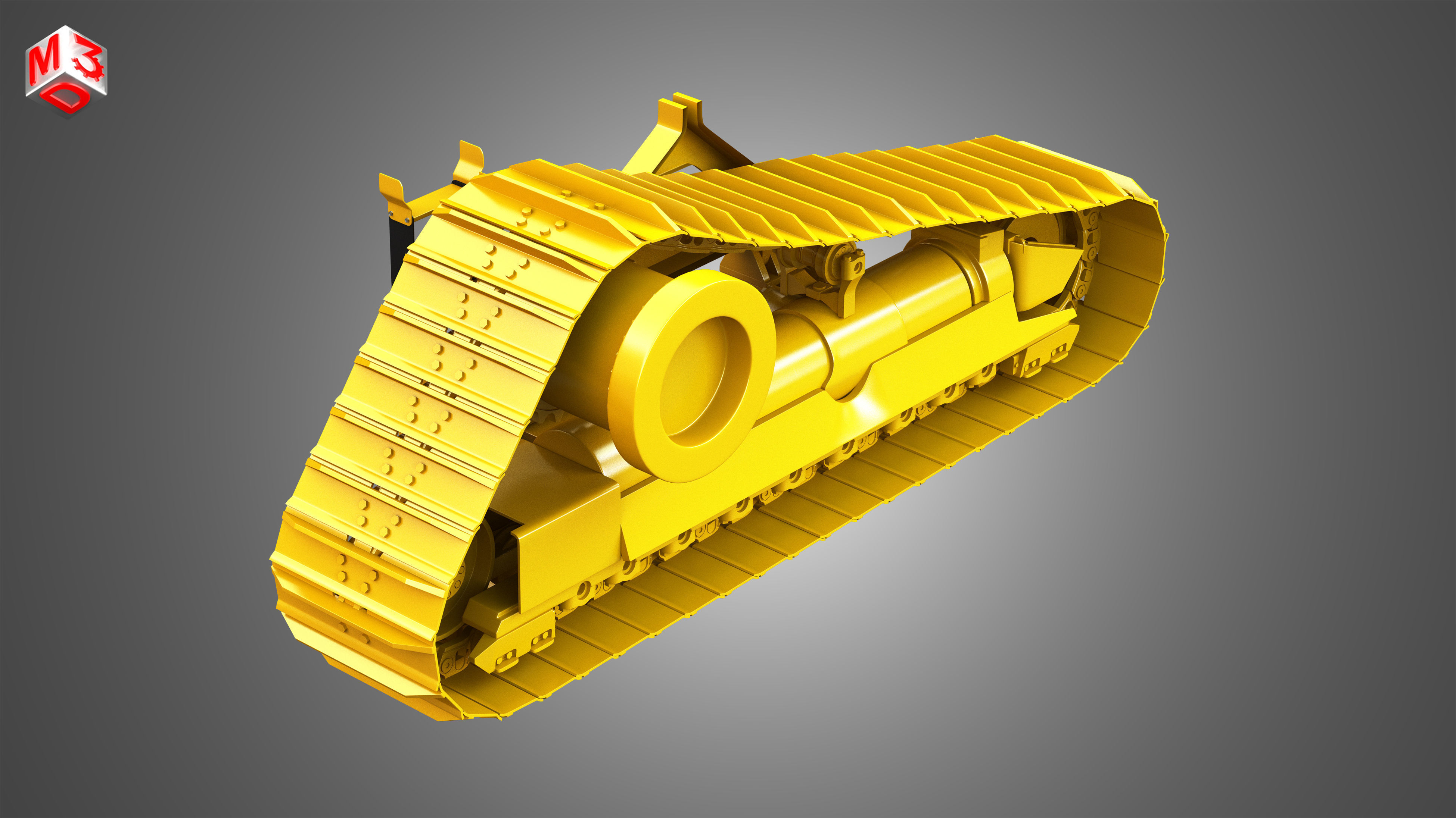 Crawler System - PL83 Pipelayer 3D model_6