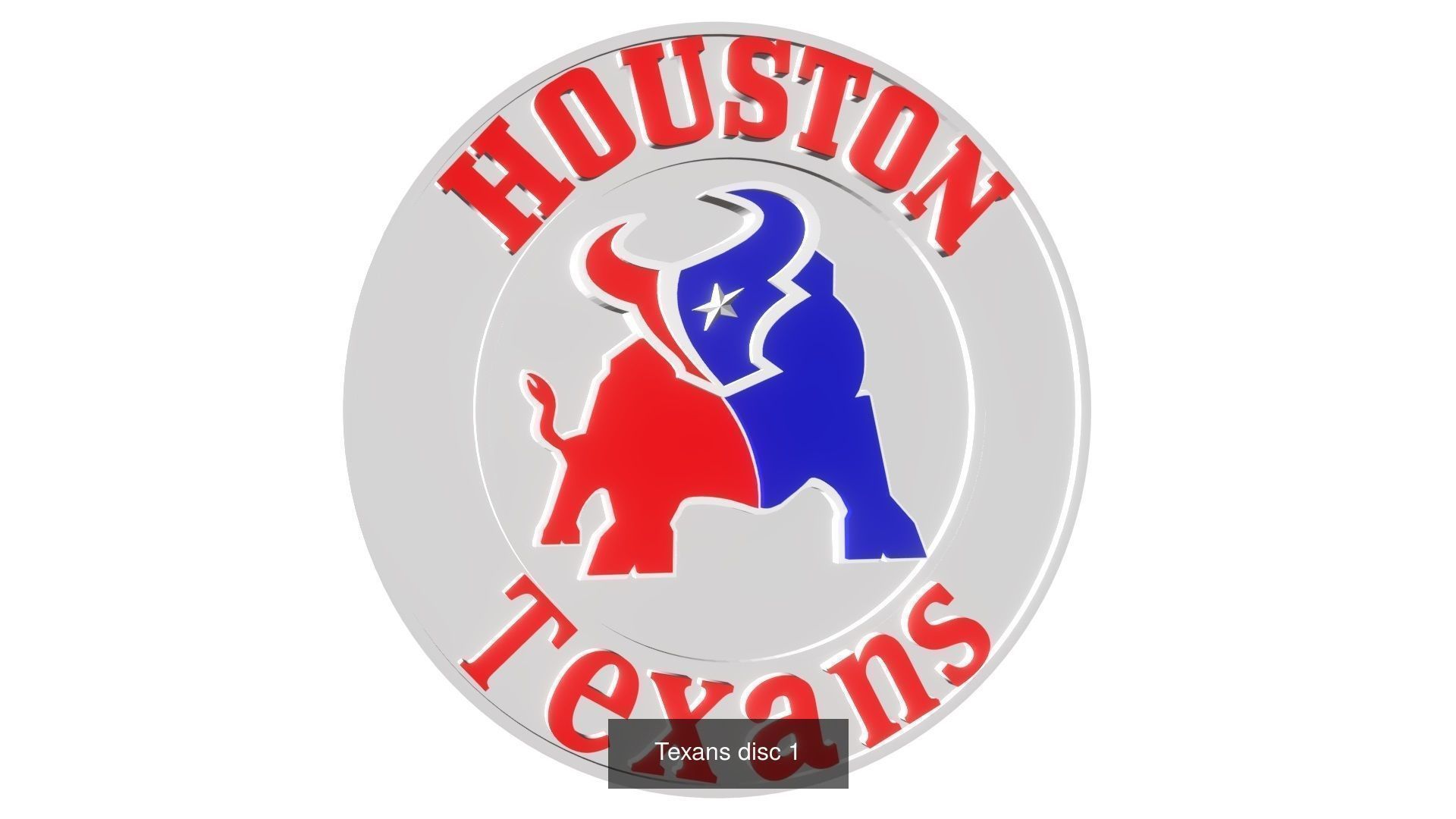 Texans houston logo 3D Model Collection_6
