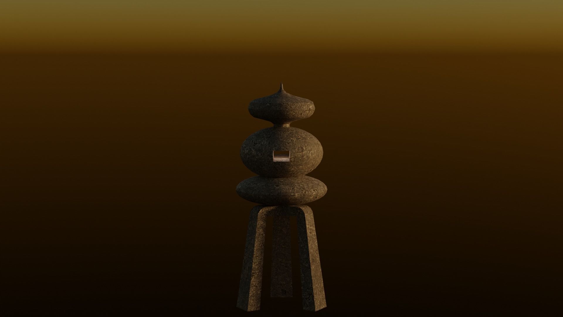 Oriental Garden Pack by Bangimation Productions Low-poly 3D model_4