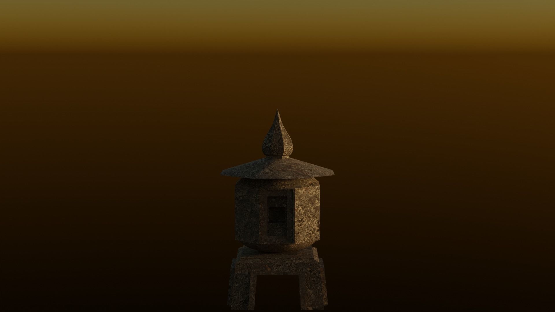 Oriental Garden Pack by Bangimation Productions Low-poly 3D model_7