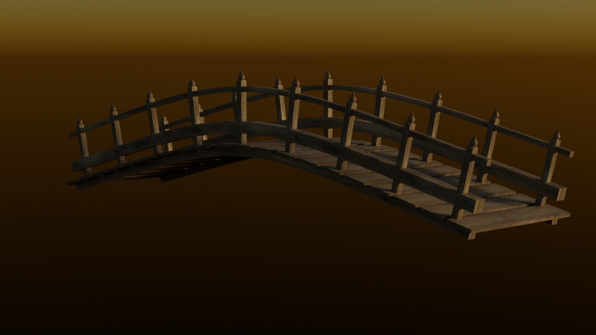 Oriental Garden Pack by Bangimation Productions Low-poly 3D model_1