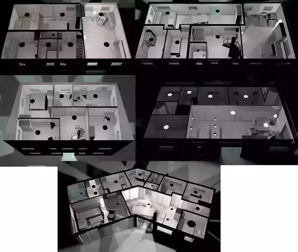 House Bundle - Accessable and interactable