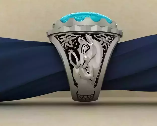 ring man Deer     3D print model