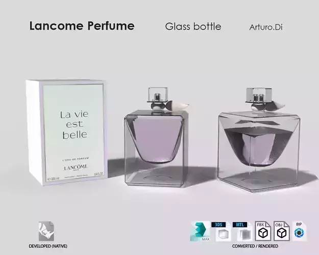 Lancome Perfume La vie est belle Perfume Bottle