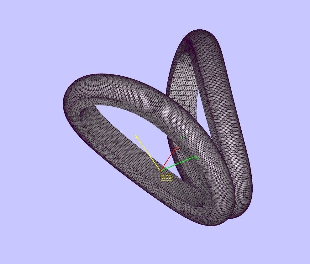 Pendant Oval Gem Bezel Setting With Bail 3D CAD Model-CC108 3D print model_9